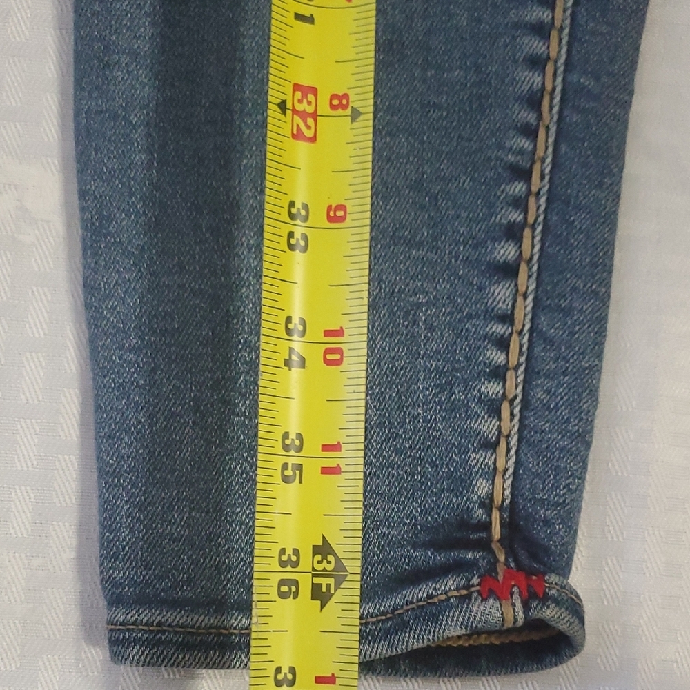 True Religion Halle Blue Skinny Jeans Sz 30 - Picture 7 of 15